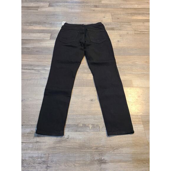 Old navy size 8 petite women's black high rise super skinny jeans new with tags - Picture 2 of 8